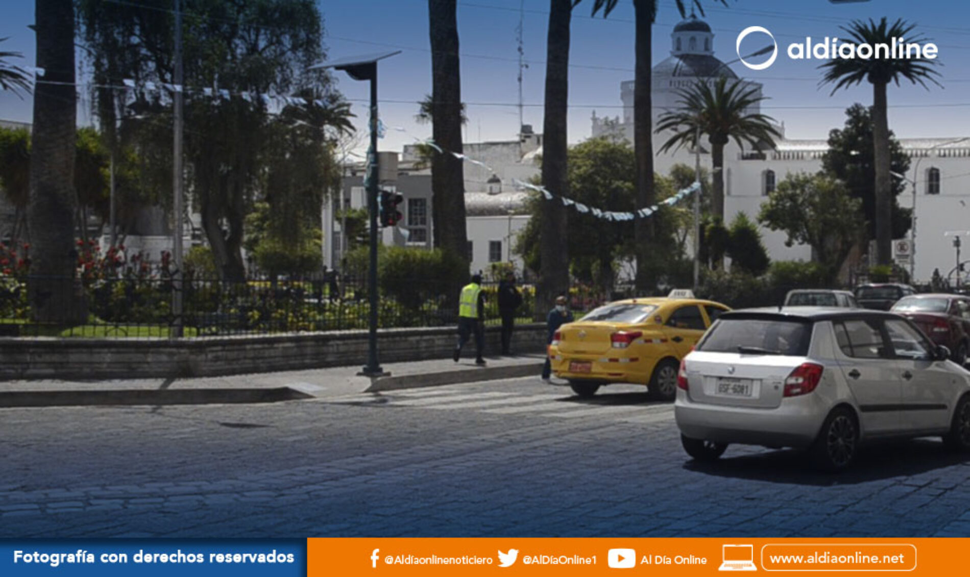 SEMÁFOROS UBICADOS EN EL CENTRO HISTÓRICO DE LATACUNGA NO PUEDEN SER REUBICADOS. (VIDEO)