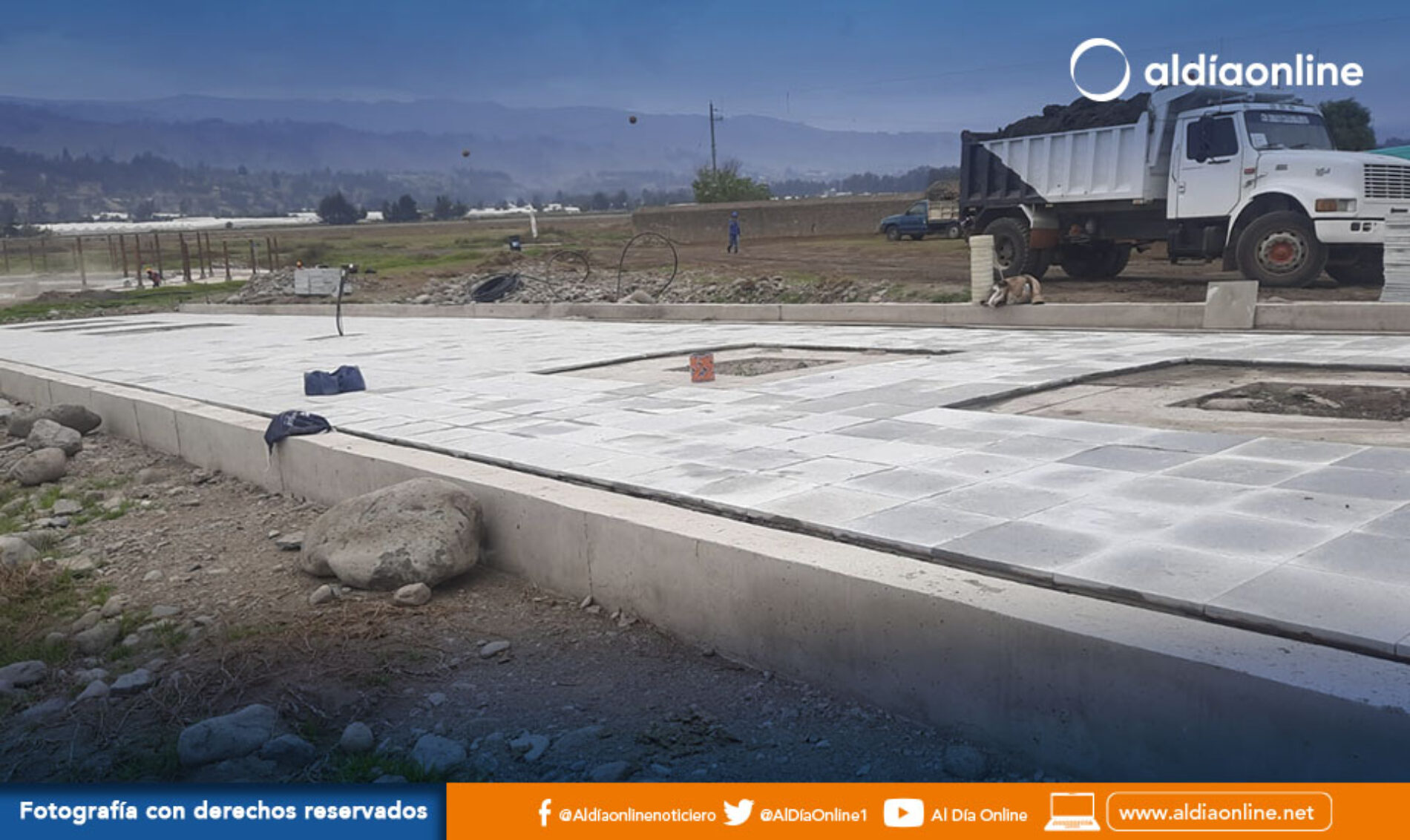 78% DE AVANCE TIENE EL PARQUE DE LA FAMILIA UBICADO EN TILIPULO. (VIDEO)