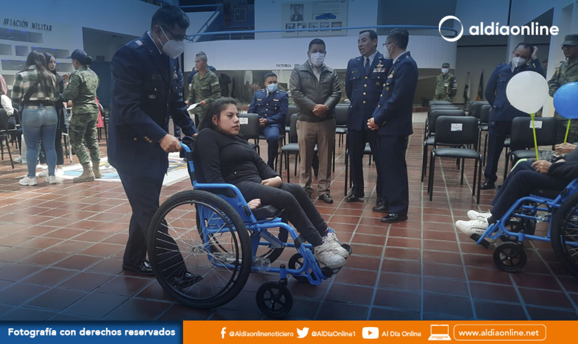 ETFA REALIZÓ LA ENTREGA DE 30 SILLAS DE RUEDAS A CIUDADANÍA DE LA PROVINCIA DE COTOPAXI. (VIDEO)