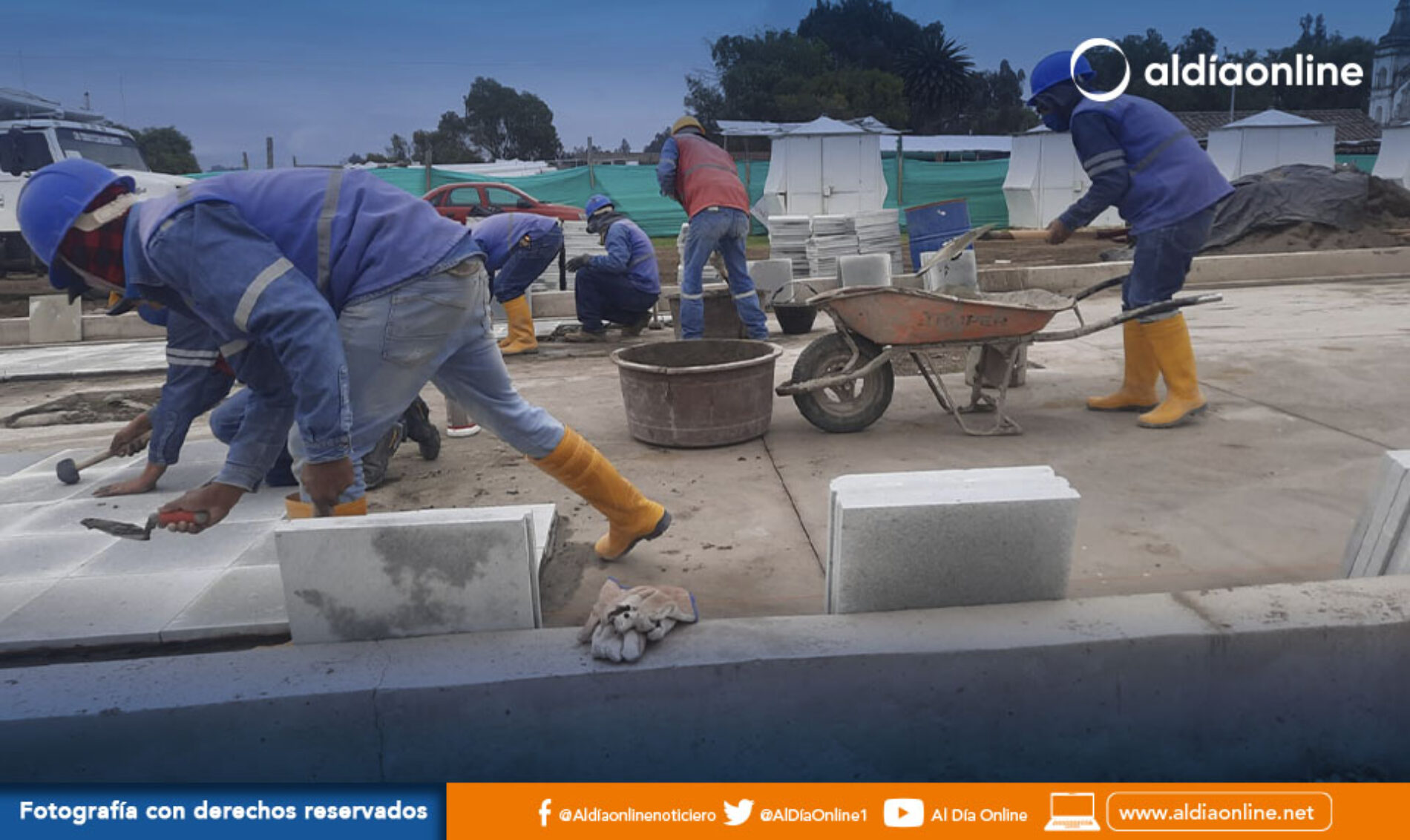 78% DE AVANCE TIENE EL PARQUE DE LA FAMILIA UBICADO EN TILIPULO. (VIDEO)