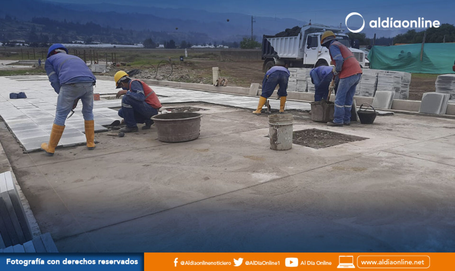 78% DE AVANCE TIENE EL PARQUE DE LA FAMILIA UBICADO EN TILIPULO. (VIDEO)