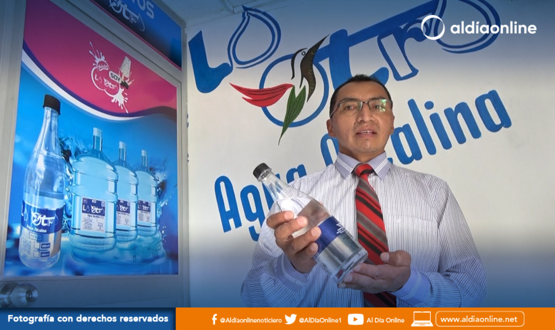 AGUA ALCALINA “LA OTRA”, EMPRENDIMIENTO MASHCA DE CORAZÓN YA ESTÁ A LA VENTA (VIDEO)