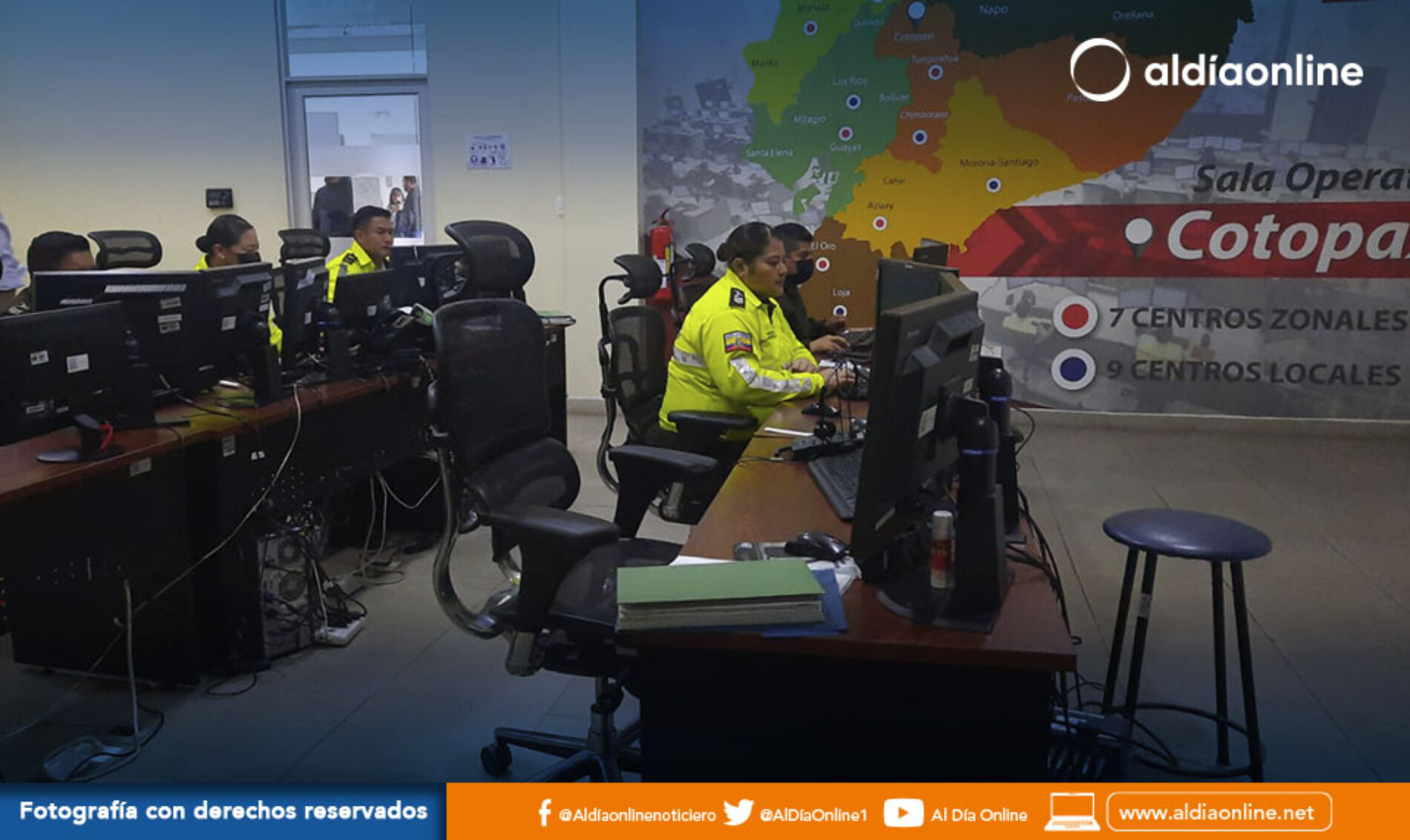 ECU 911 BUSCA LA EXPANSIÓN DE SALA OPERATIVA DE LA PROVINCIA DE COTOPAXI. (VIDEO)