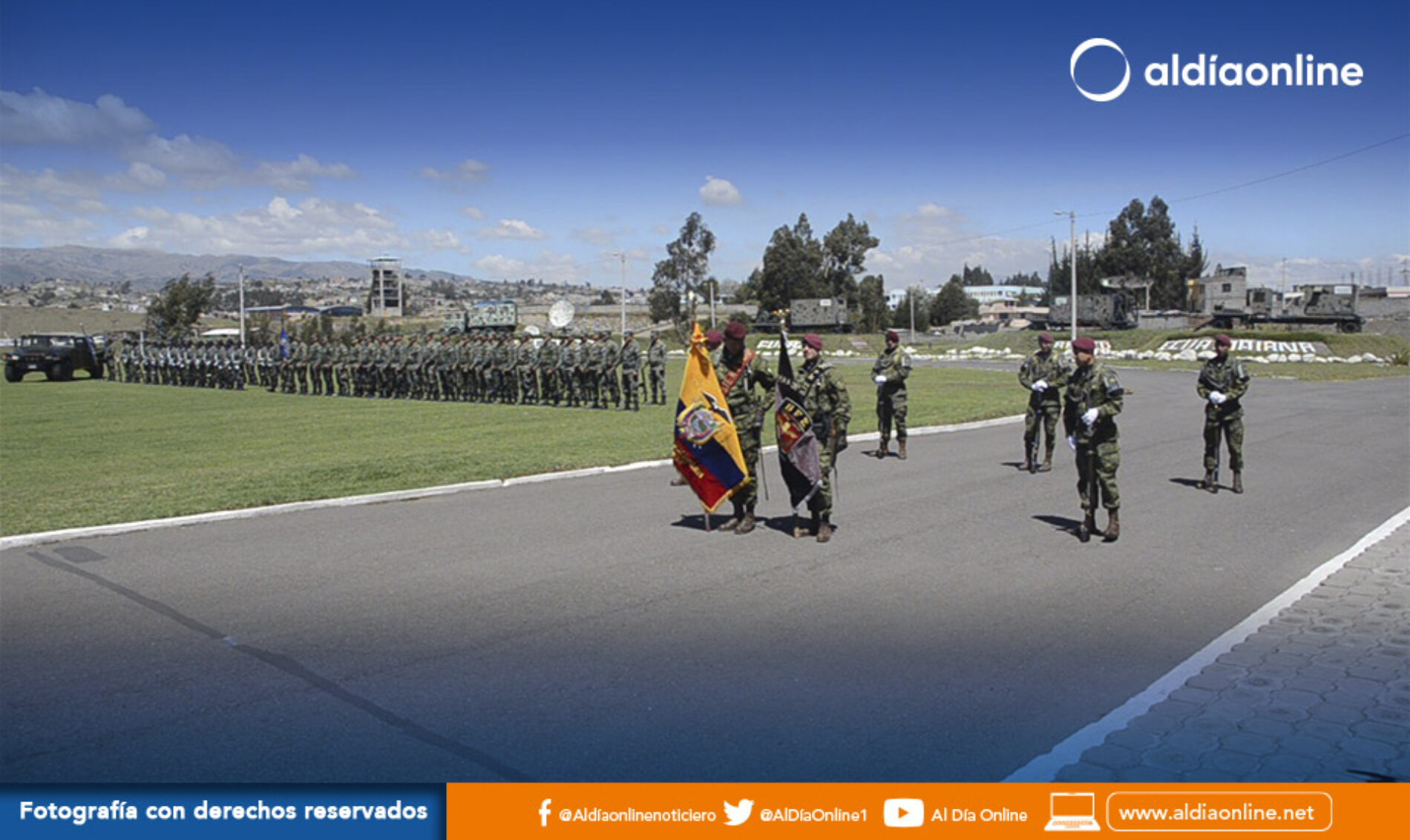 SE CONMEMORA 28 AÑOS DE LA GUERRA DEL CENA, BRIGADA Y ALA DE TRANSPORTE REALIZARON HONORES. (VIDEO)
