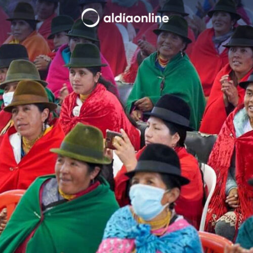 MUJERES DEL PUEBLO PANZALEO RECIBIERON RECURSOS PARA EL FORTALECIMIENTO DE ACTIVIDAD PRODUCTIVA Y COMERCIAL EN COTOPAXI