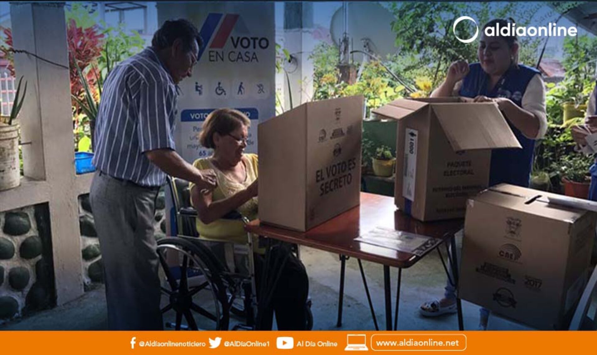APROXIMADAMENTE 10 MIL 700 PERSONAS CON DISCAPACIDAD SUFRAGARÁN ESTE 5 DE FEBRERO. (VIDEO)