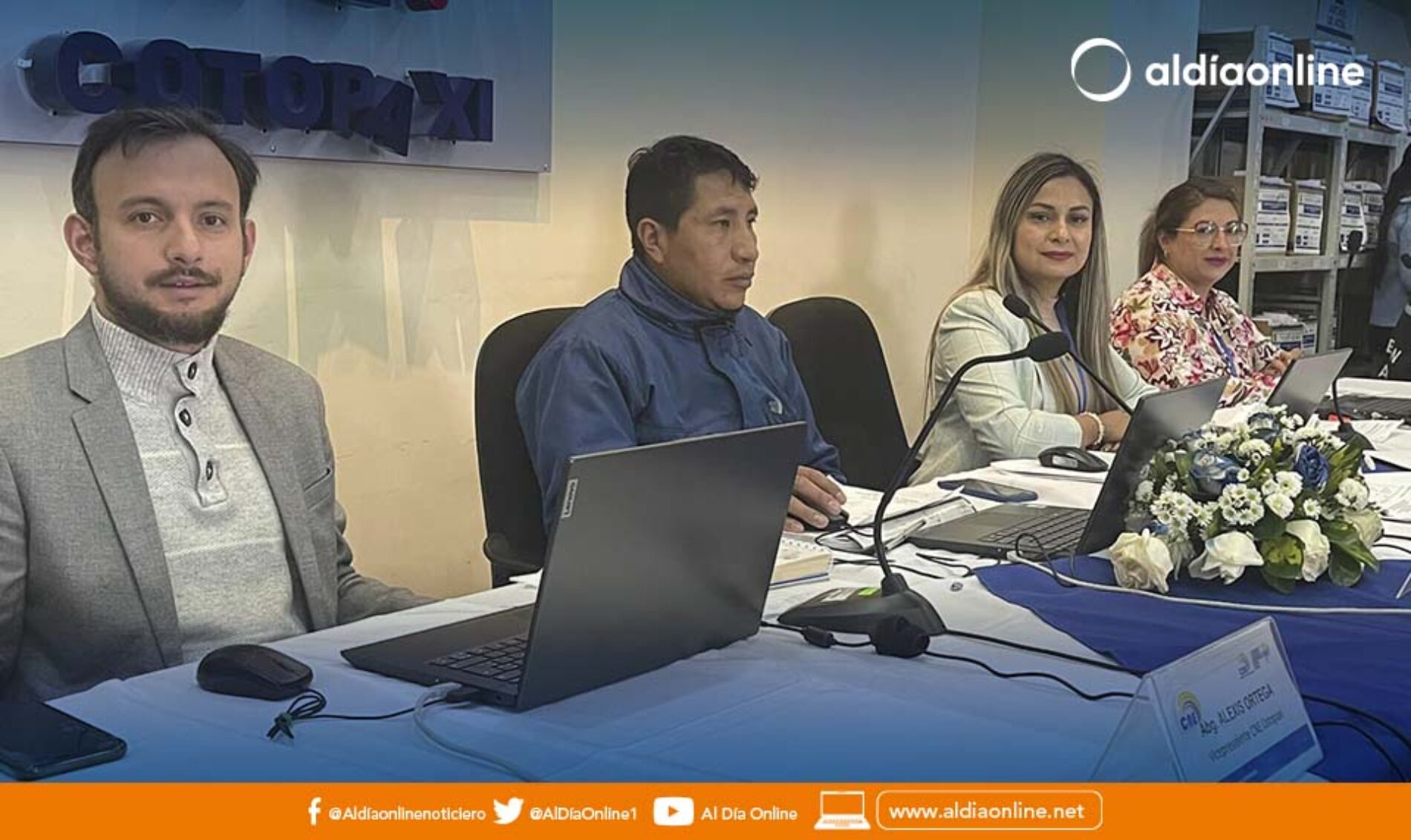 PROCESO DE VALIDACIÓN DE ACTAS PARA PREFECTURAS Y ALCALDÍAS, HAN SIDO VALIDADAS EN UN 100%. (VIDEO)