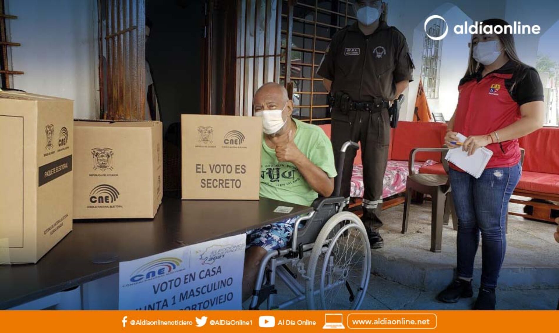 APROXIMADAMENTE 10 MIL 700 PERSONAS CON DISCAPACIDAD SUFRAGARÁN ESTE 5 DE FEBRERO. (VIDEO)