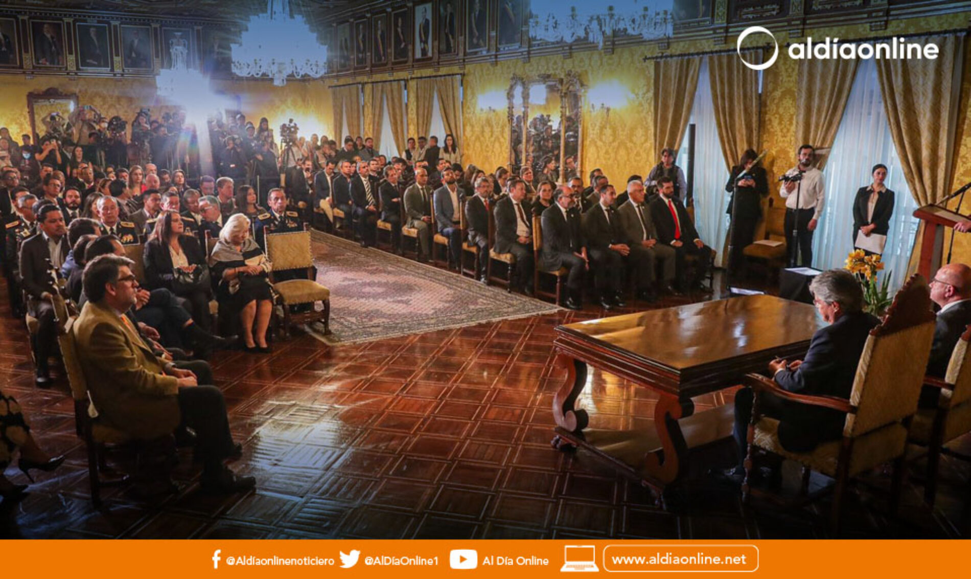 PRESIDENTE LASSO POSESIONÓ A TANIA VÁSQUEZ COMO FLAMANTE GOBERNADORA DE COTOPAXI