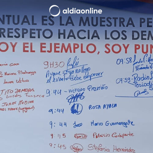 “LA HORA COTOPAXI” BUSCA LA PUNTUALIDAD A LOS ACTOS QUE CONCOVA LA NUEVA PREFECTA (VIDEO)