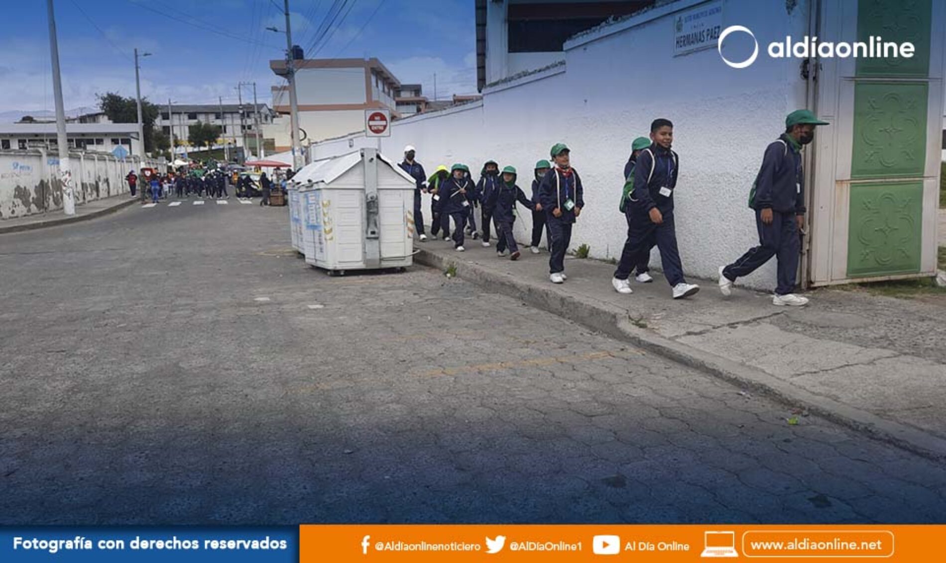 UNIDAD EDUCATIVA LA INMACULADA PARTICIPÓ DEL SIMULACRO PROGRAMADO PARA ESTE 9 DE FEBRERO. (VIDEO)