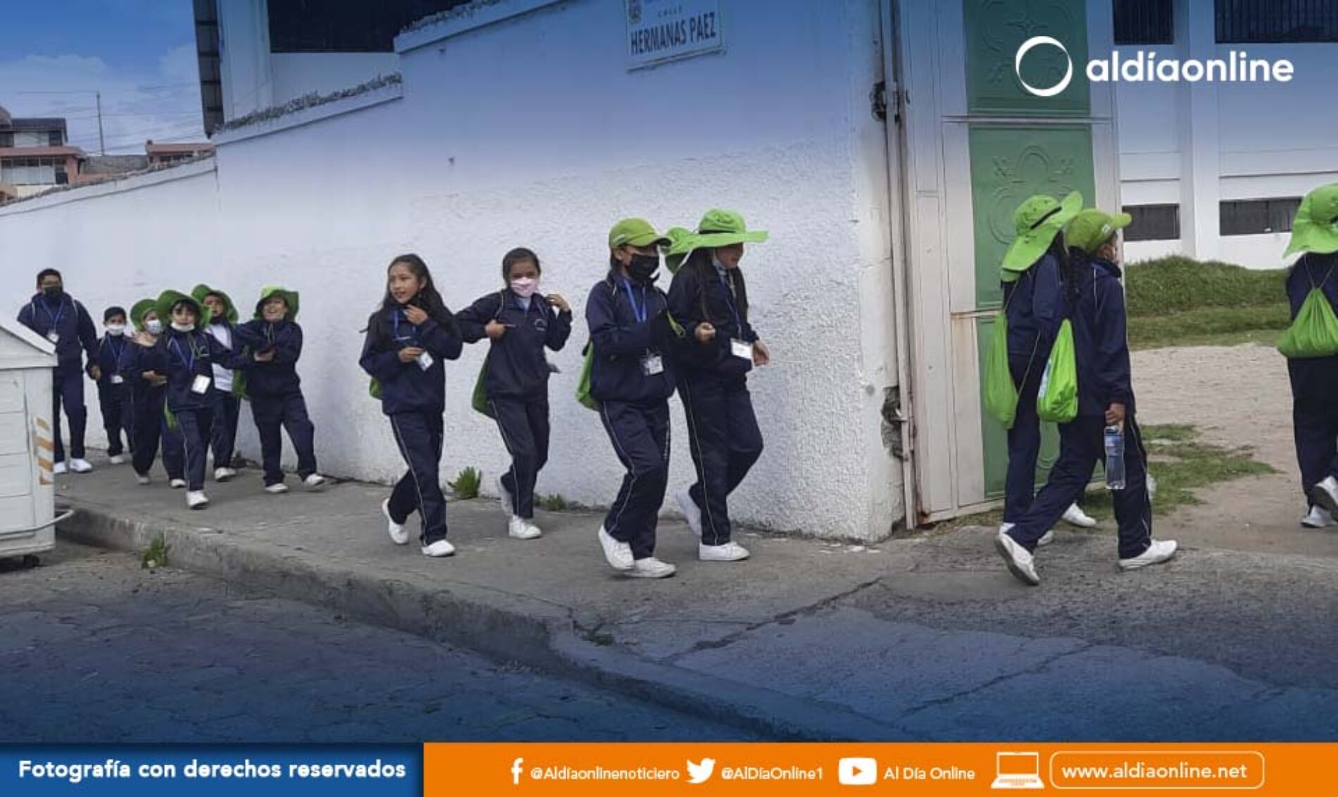 UNIDAD EDUCATIVA LA INMACULADA PARTICIPÓ DEL SIMULACRO PROGRAMADO PARA ESTE 9 DE FEBRERO. (VIDEO)
