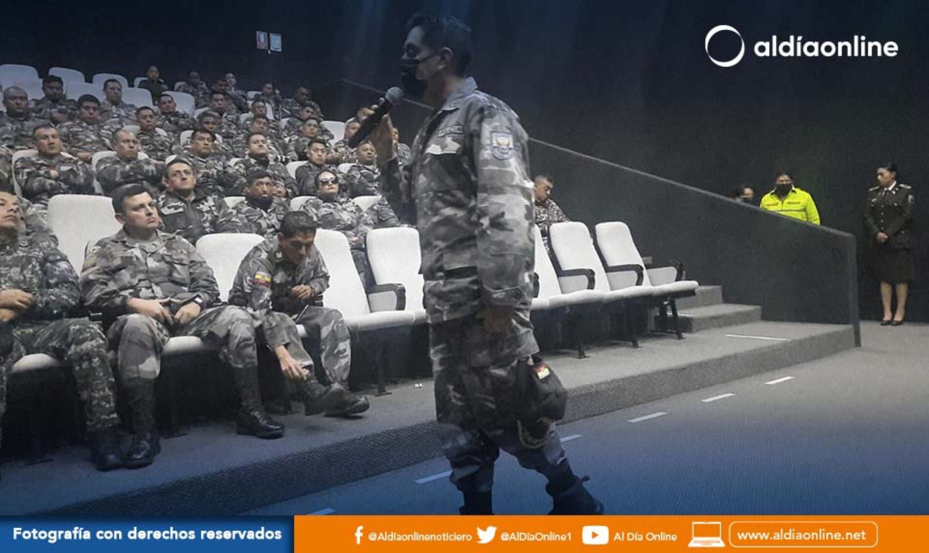 280 SERVIDORES POLICIALES INICIARON EL CURSO DE SEGURIDAD Y CONTINGENCIA PENITENCIARIA. (VIDEO)