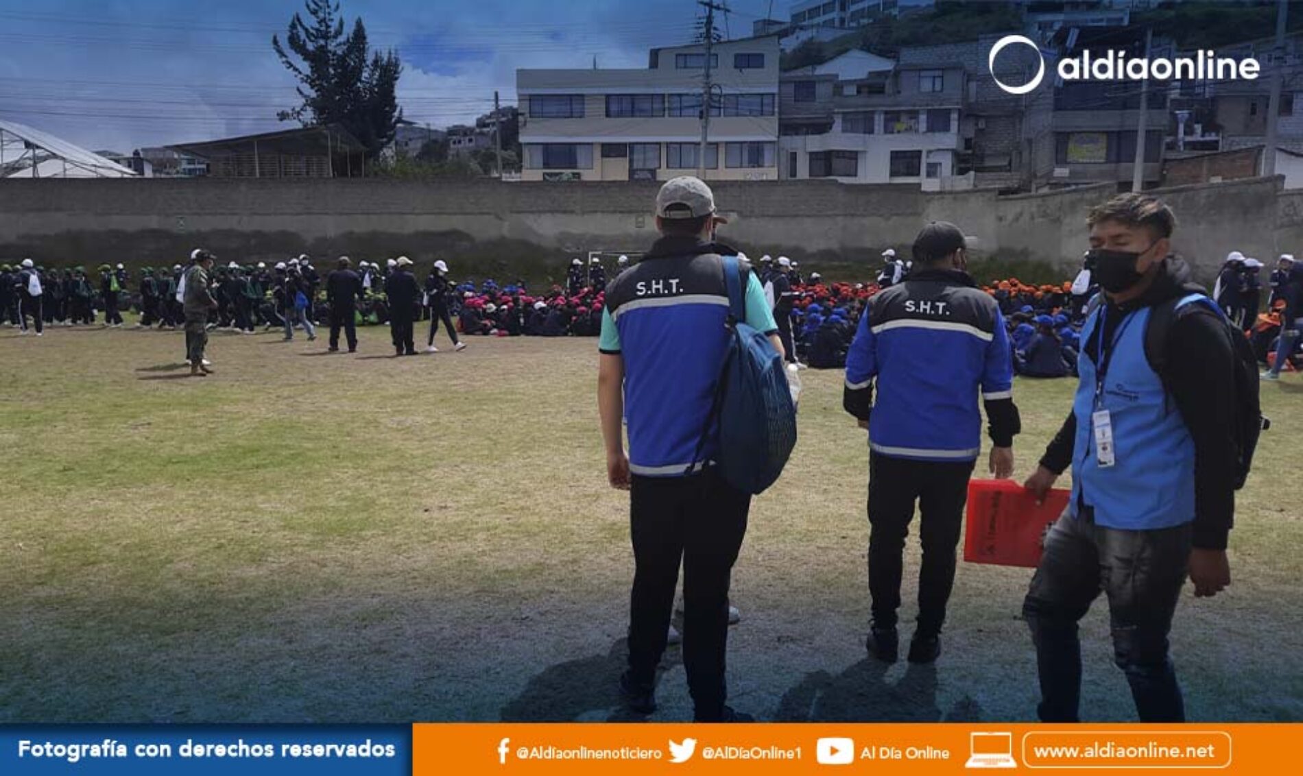 UNIDAD EDUCATIVA LA INMACULADA PARTICIPÓ DEL SIMULACRO PROGRAMADO PARA ESTE 9 DE FEBRERO. (VIDEO)