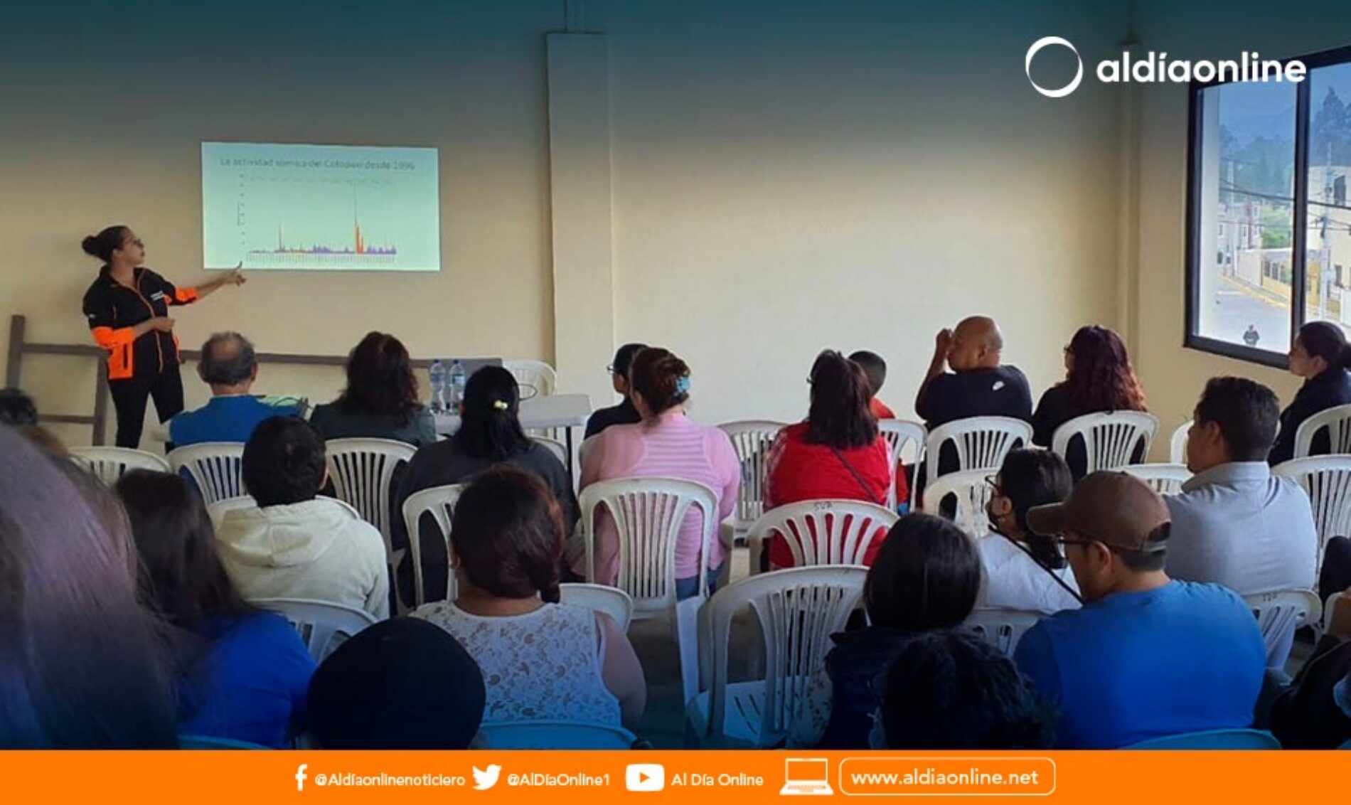 MUNICIPIO DE RUMIÑAHUI TRABAJA EN PREVENCIÓN CON LA CIUDADANÍA ANTE ACTIVIDAD DEL VOLCÁN COTOPAXI. (VIDEO)
