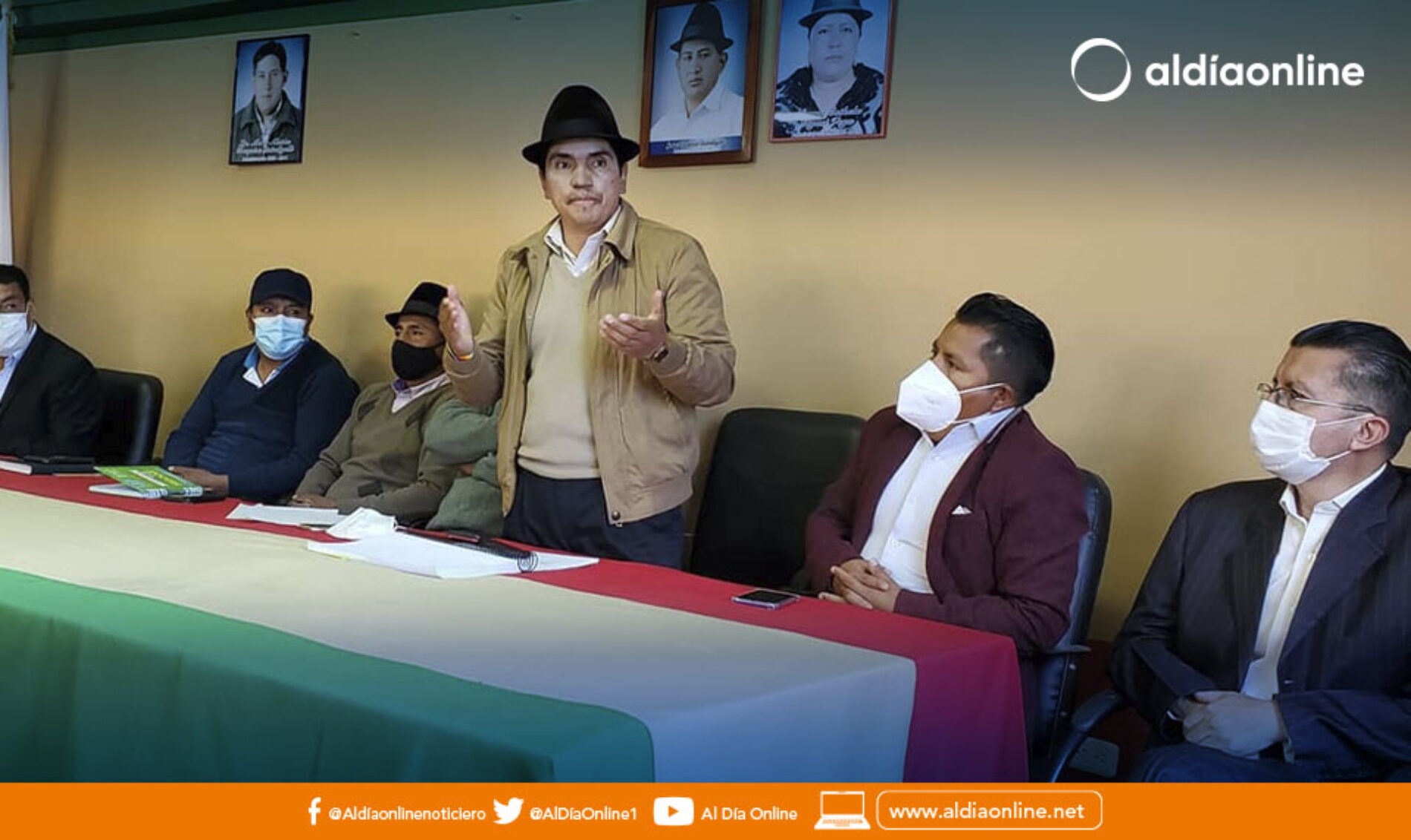 CONCEJAL OSWALDO GUAMÁN ASPIRA CONTINUACIÓN DE TRABAJOS EN VÍA AMGAMARCA. (VIDEO9