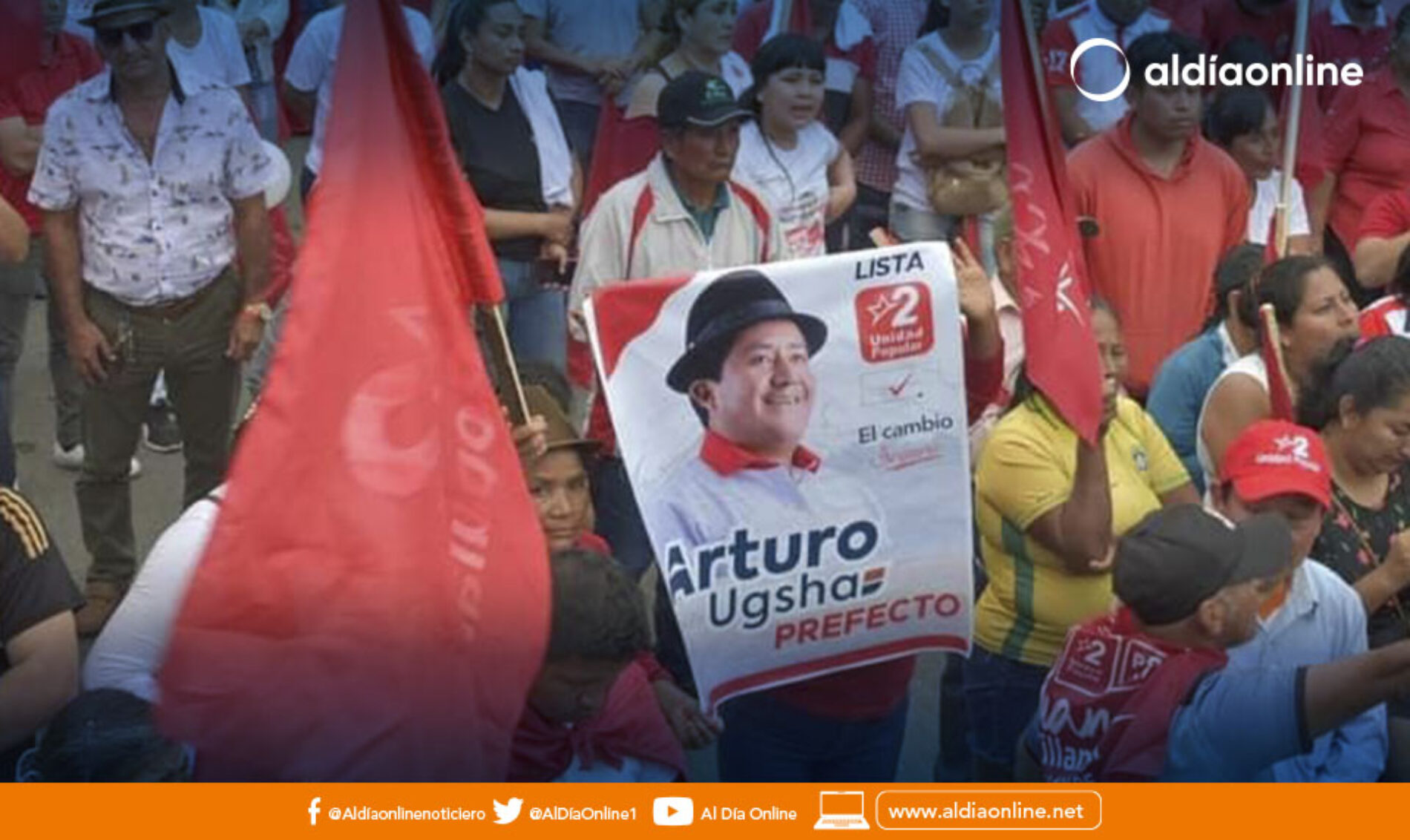 UGSHA VALORA LOS 42 MIL VOTOS ALCANZADOS PARA LA PREFECTURA DE COTOPAXI. (VIDEO)