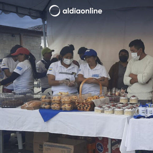 FERIA DE EMPRENDIMIENTOS EN MULALÓ CON LA FINALIDAD DE DAR A CONOCER TRABAJOS DE JÓVENES DEL CANTÓN. (VIDEO)