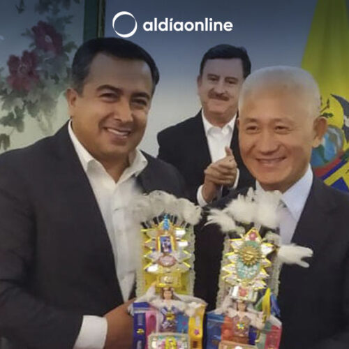 CONCEJAL ELECTO DE PUJILÍ, RAÚL ARROYO, VISITÓ LA EMBAJADA DE CHINA Y PRESENTÓ EL PROYECTO “CIUDADES HERMANAS”