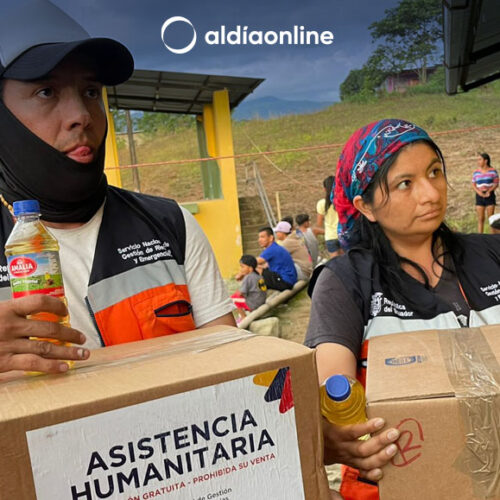 EQUIPOS  TÉCNICOS DEL MIES REALIZAN RECORRIDO EN ZONAS AFECTADAS POR LA TEMPORADA INVERNAL EN COTOPAXI