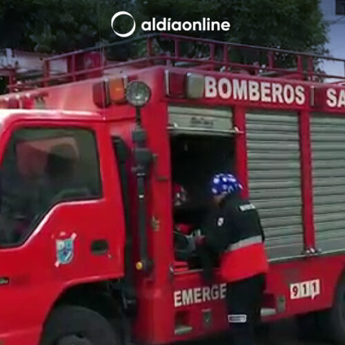 SALCEDO SE UNE A LAS LABORES DE RESCATE EN ALAUSÍ CON LA PRESENCIA DEL CUERPO DE BOMBEROS