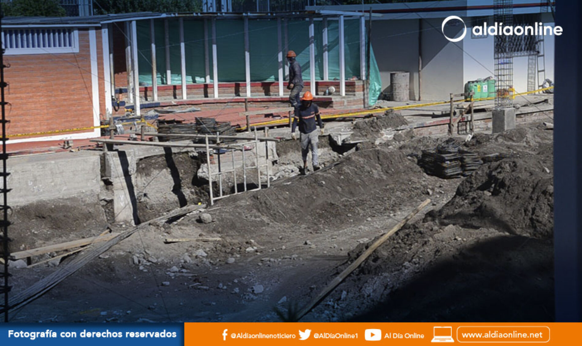 AUDITORIO DE LA UTC AVANZA A BUEN RITMO, SE ESPERA QUE PARA DICIEMBRE CONCLUYA LA OBRA. (VIDEO)
