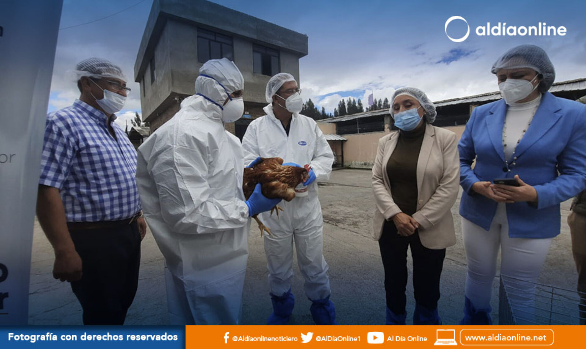 EN COTOPAXI INICIÓ EL PROCESO DE VACUNACIÓN CONTRA LA INFLUENZA AVIAR. (VIDEO)