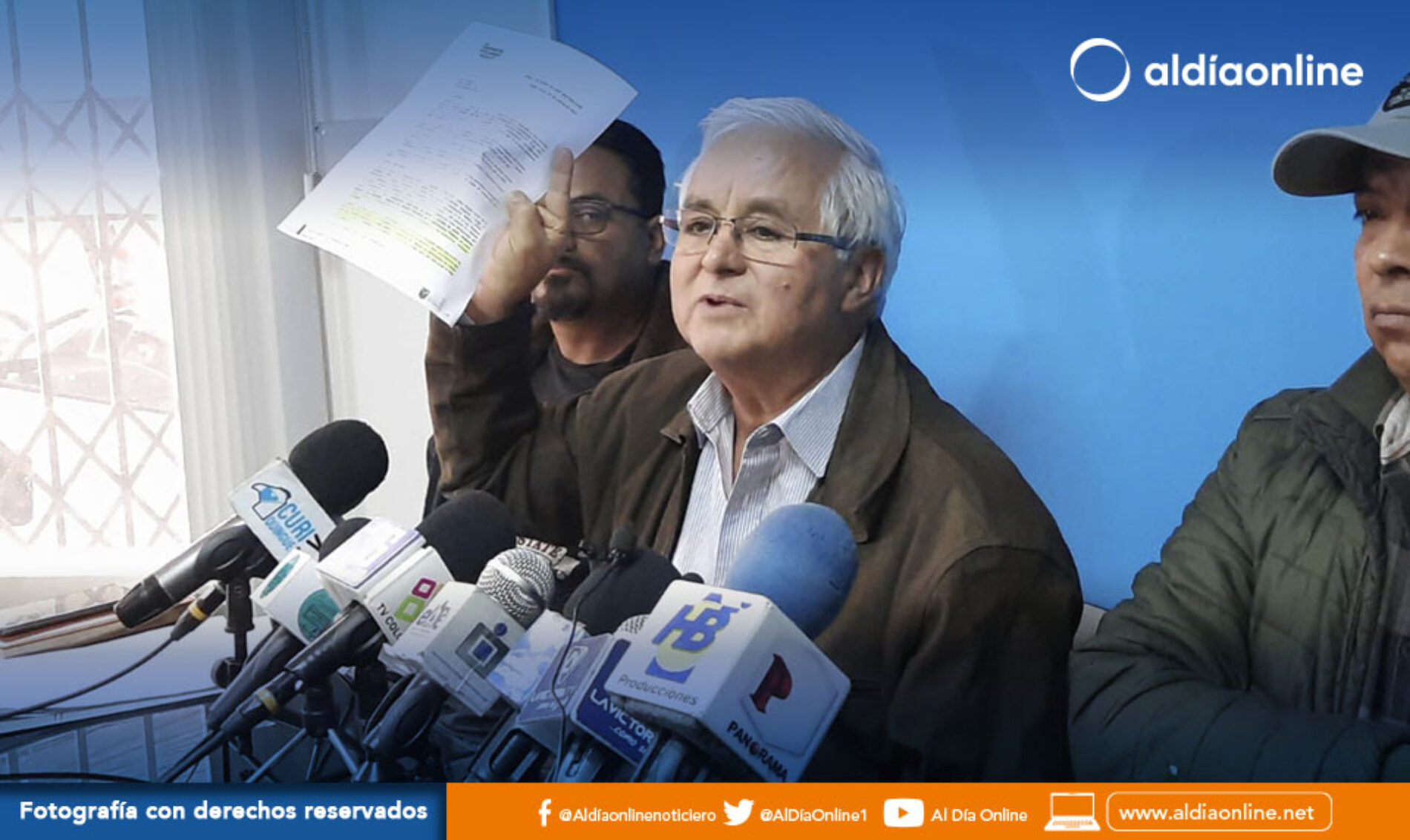 HOMERO TAPIA PRESENTÓ DENUNCIA DE POSIBLE CORRUPCIÓN EN MANTENIMIENTO VIAL  EN LATACUNGA. (VIDEO)