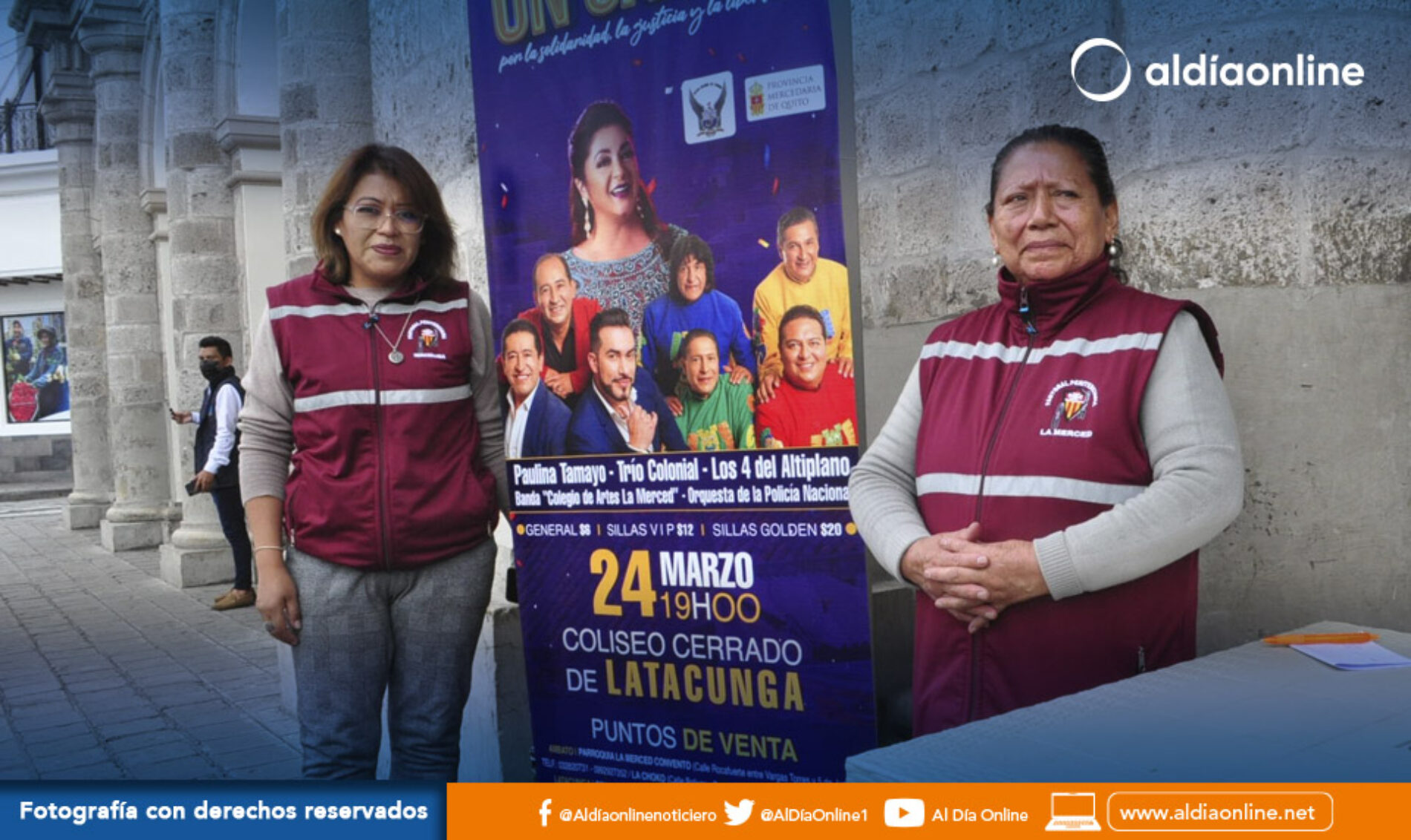 “UN CANTO POR LA SOLIDARIDAD, JUSTICIA Y LIBERTAD” ESTE VIERNES 24 EN EL COLISEO MAYOR DE LATACUNGA (VIDEO)