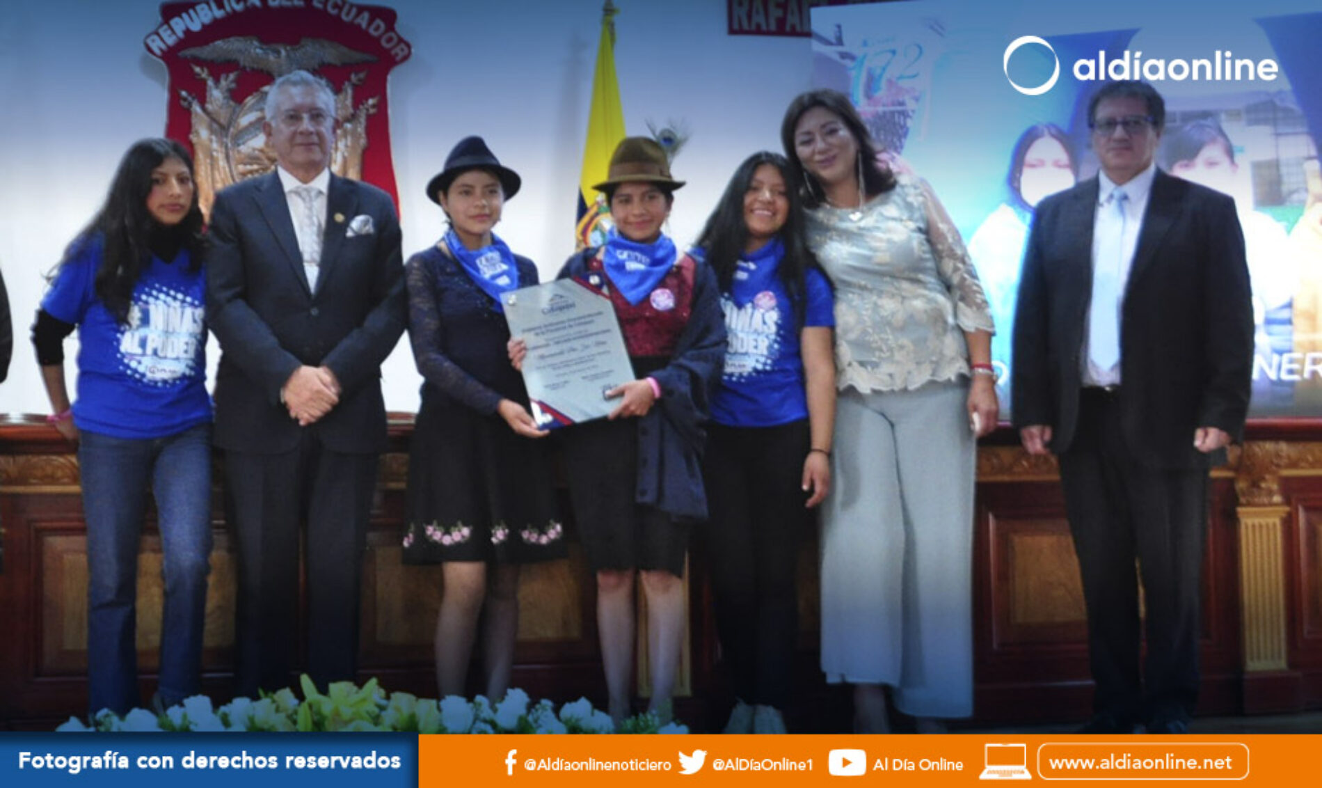 GAD PROVINCIAL DE COTOPAXI RECONOCIÓ A PERSONALIDADES, INSTITUCIONES, EMPLEADOS Y TRABAJADORES (VIDEO)