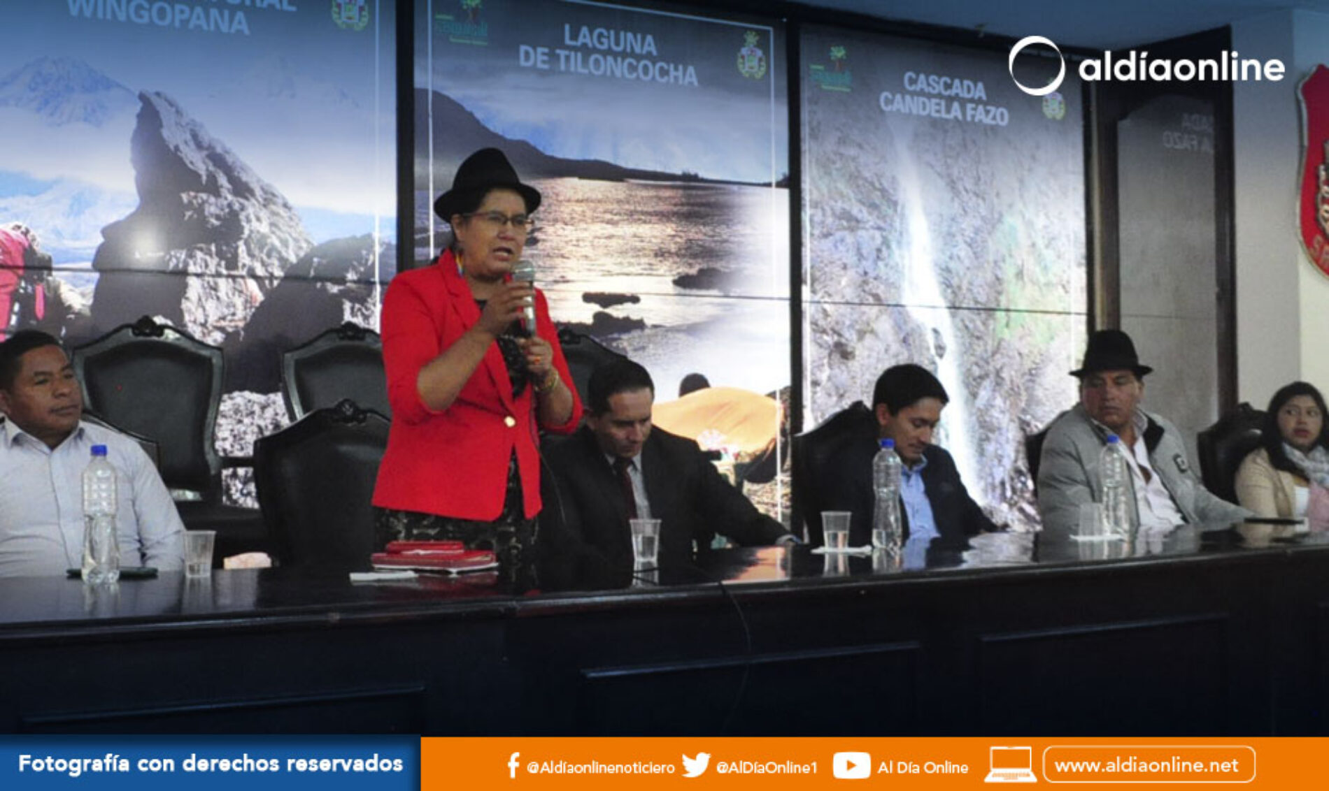 AUTORIDADES ELECTAS DE SAQUISILÍ MANTUVIERON REUNIÓN CON PREFECTA PROVINCIAL ELECTA (VDEO)