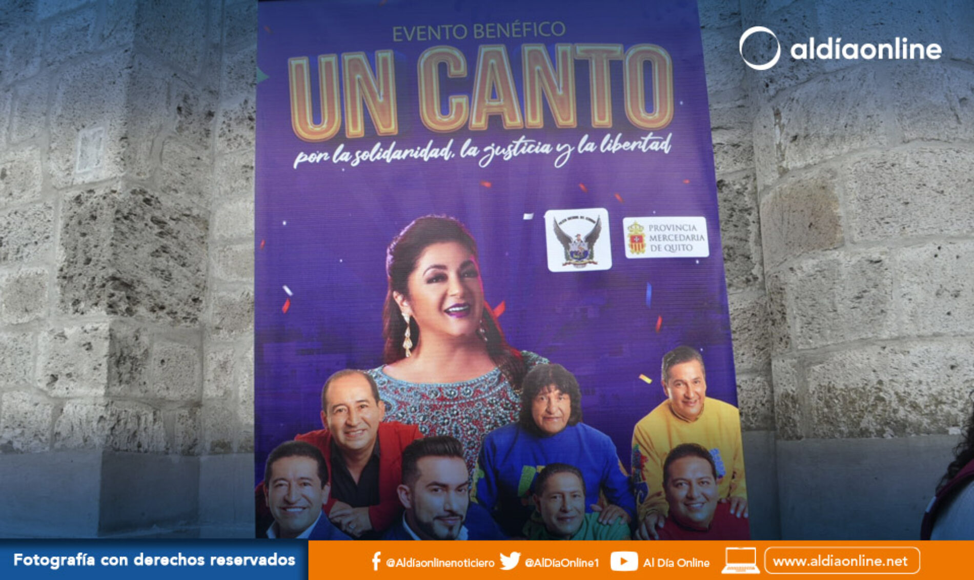 “UN CANTO POR LA SOLIDARIDAD, JUSTICIA Y LIBERTAD” ESTE VIERNES 24 EN EL COLISEO MAYOR DE LATACUNGA (VIDEO)