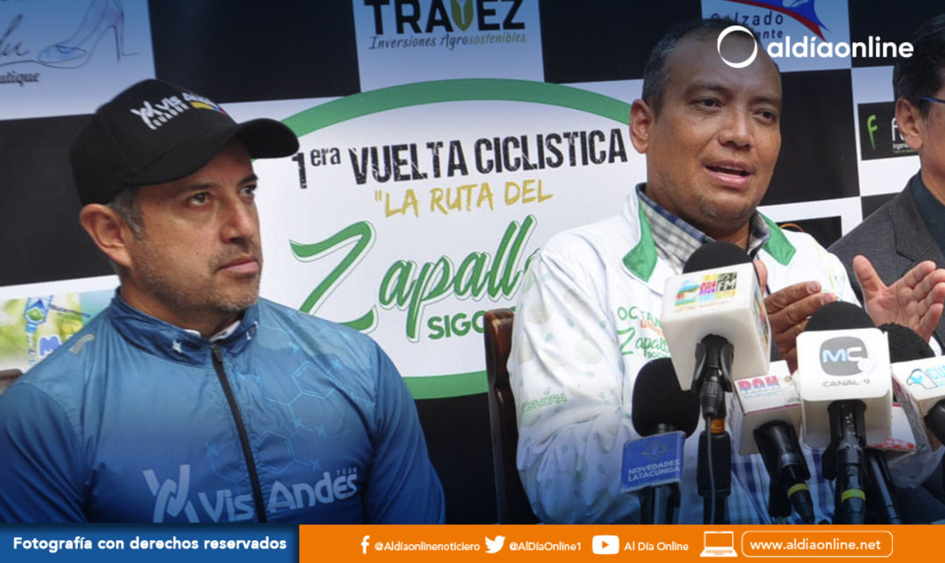 PRIMERA VUELTA CICLÍSTICA RUTA DEL ZAPALLO ESTE PRIMERO DE ABRIL EN EL CANTÓN SIGCHOS  (VIDEO)
