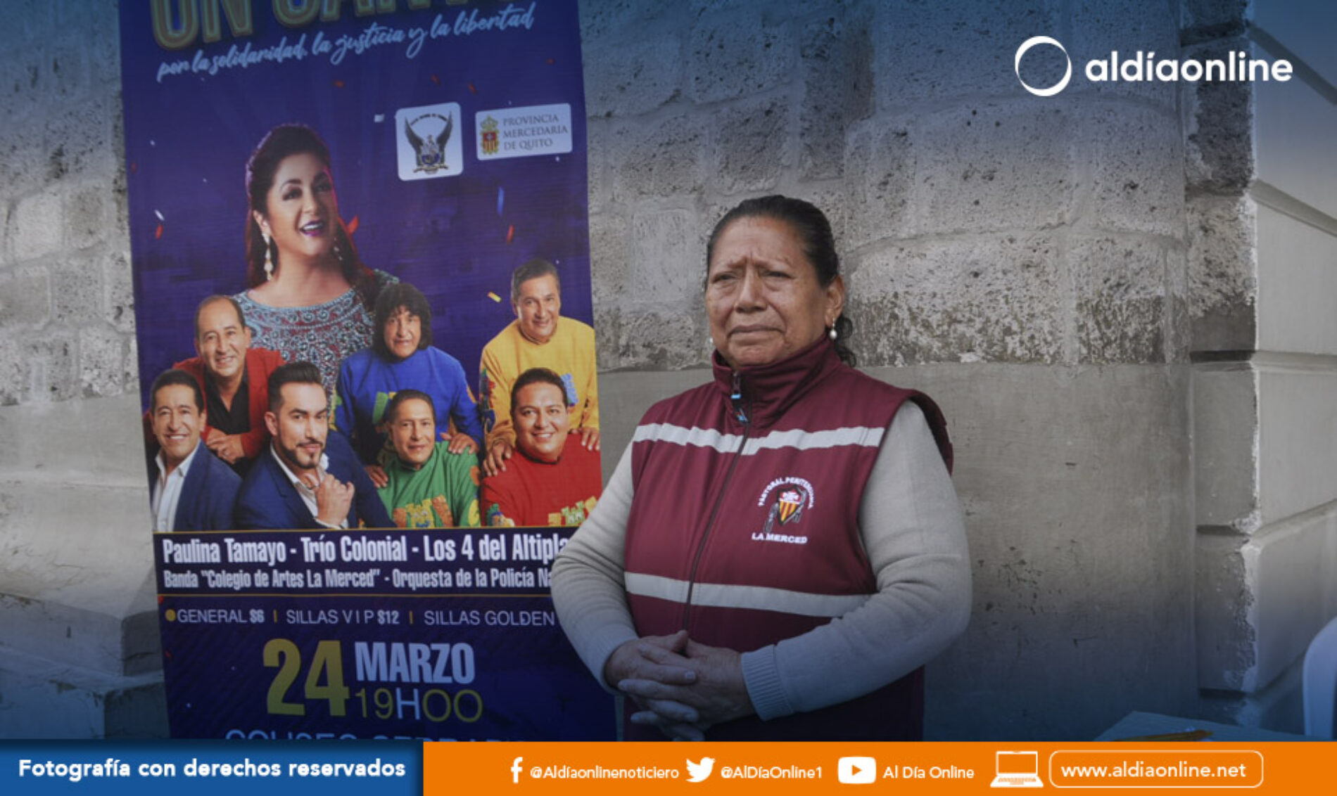 “UN CANTO POR LA SOLIDARIDAD, JUSTICIA Y LIBERTAD” ESTE VIERNES 24 EN EL COLISEO MAYOR DE LATACUNGA (VIDEO)