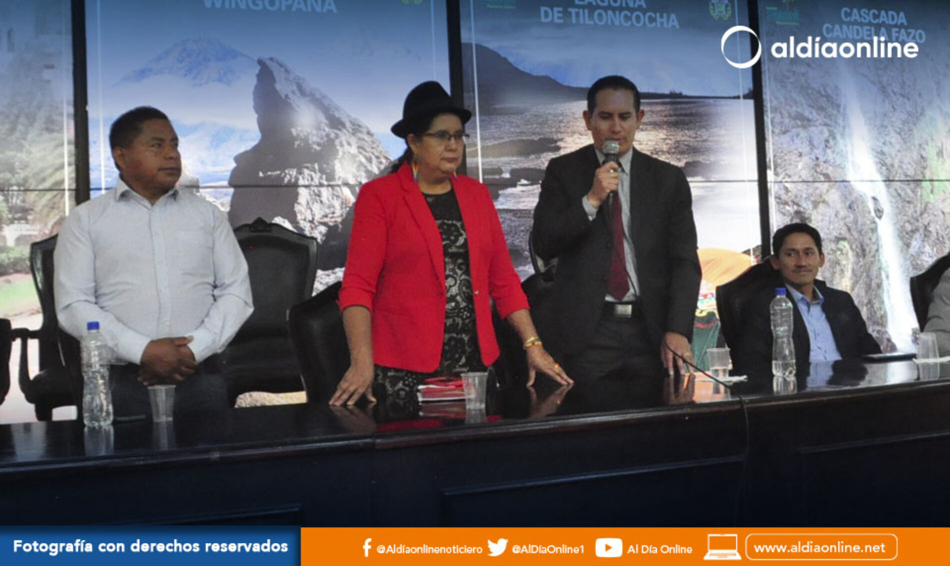 AUTORIDADES ELECTAS DE SAQUISILÍ MANTUVIERON REUNIÓN CON PREFECTA PROVINCIAL ELECTA (VDEO)