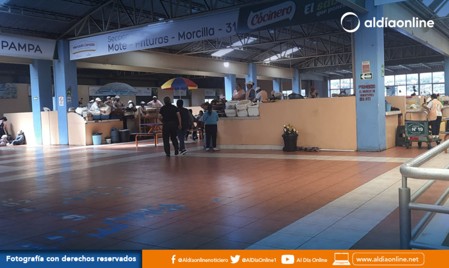 MERCADO CERRADO DE LATACUNGA RECIBIÓ VISITA CERTIFICACIÓN COMO MERCADO SALUDABLE. (VIDEO)