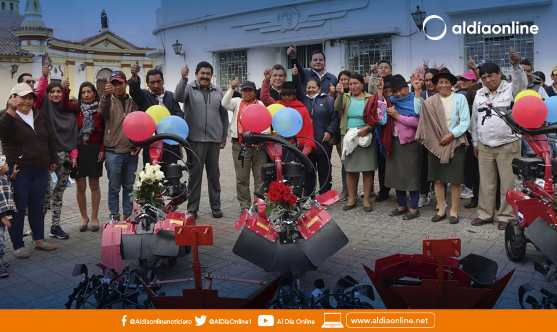 CERCA DE 300 PRODUCTORES DE COTOPAXI SE BENEFICIAN CON INSUMOS PARA FORTALECER EL AGRO