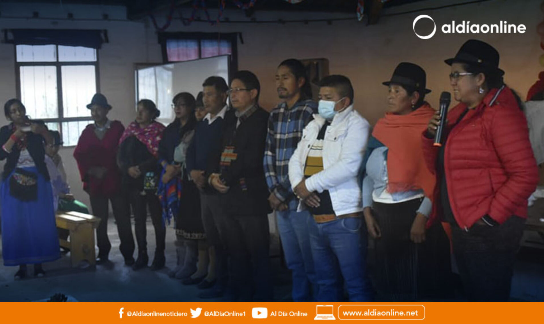 ROSA ALBARRACÍN ELECTA COMO  PRESIDENTA   DE JATUN CABILDO CON EL AVAL DEL MICC