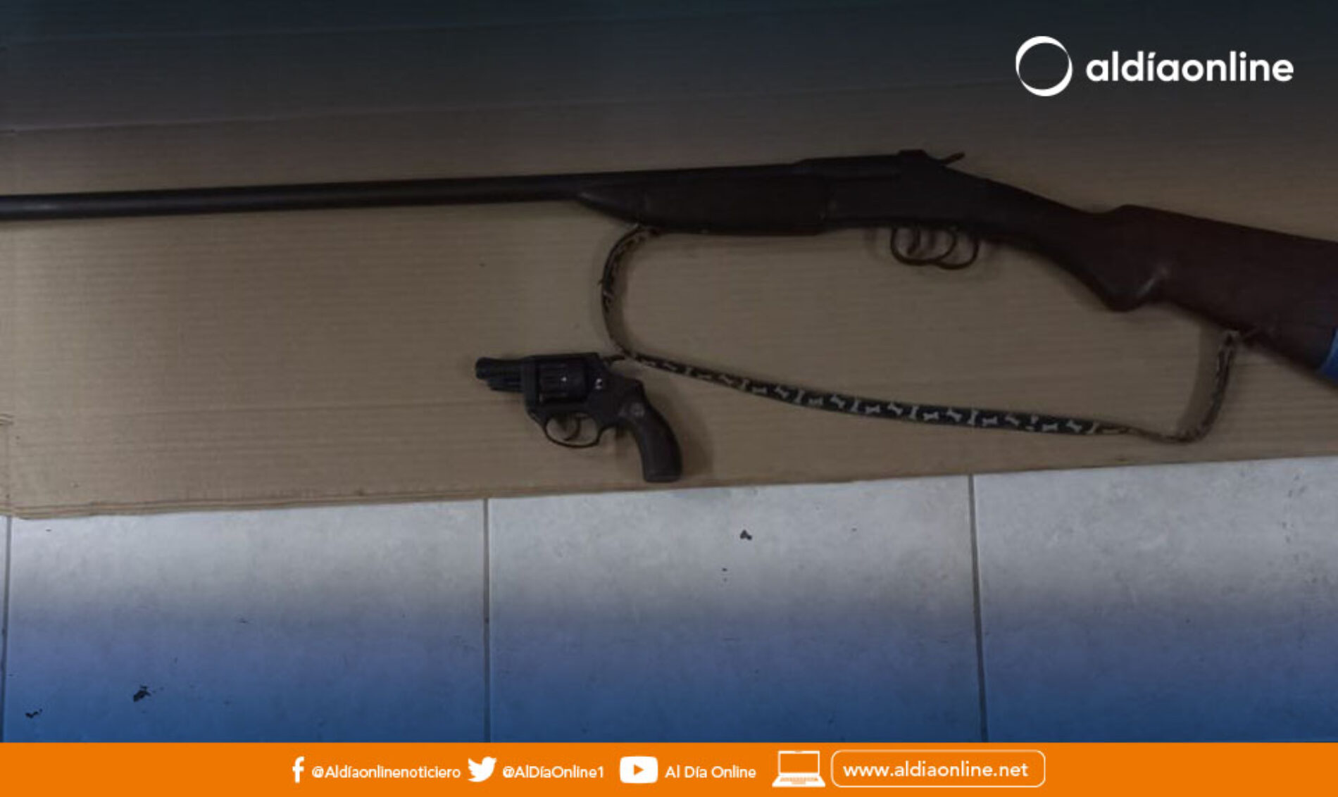 APREHENSIÓN DE DOS CIUDADANOS POR EL PRESUNTO DELITO DE TENENCIA Y PORTE DE ARMAS EN COTOPAXI