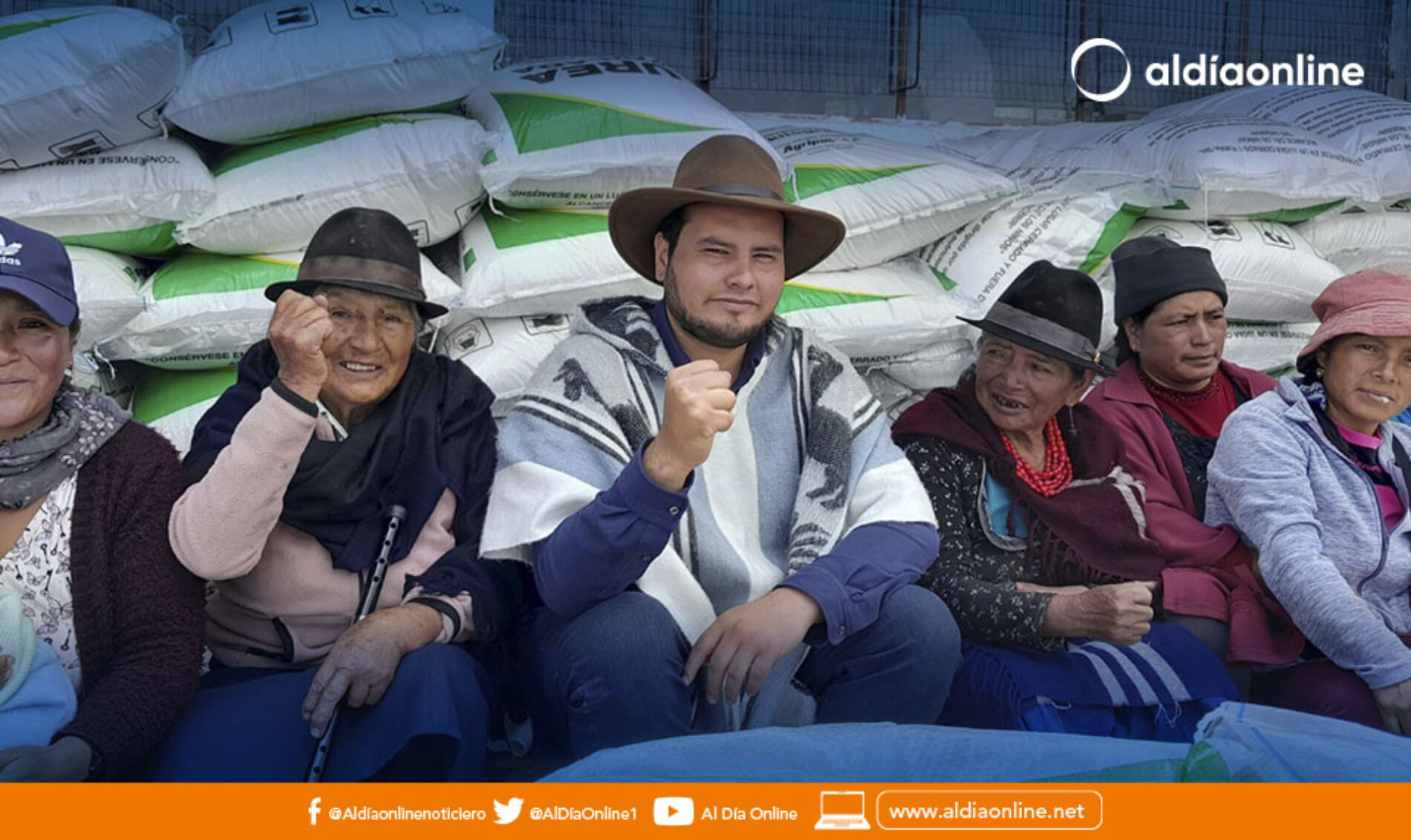 MAG COTOPAXI ENTREGA 195 SACOS DE UREA SUBSIDIADA EN BENEFICIO DE PRODUCTORES DE BELISARIO QUEVEDO