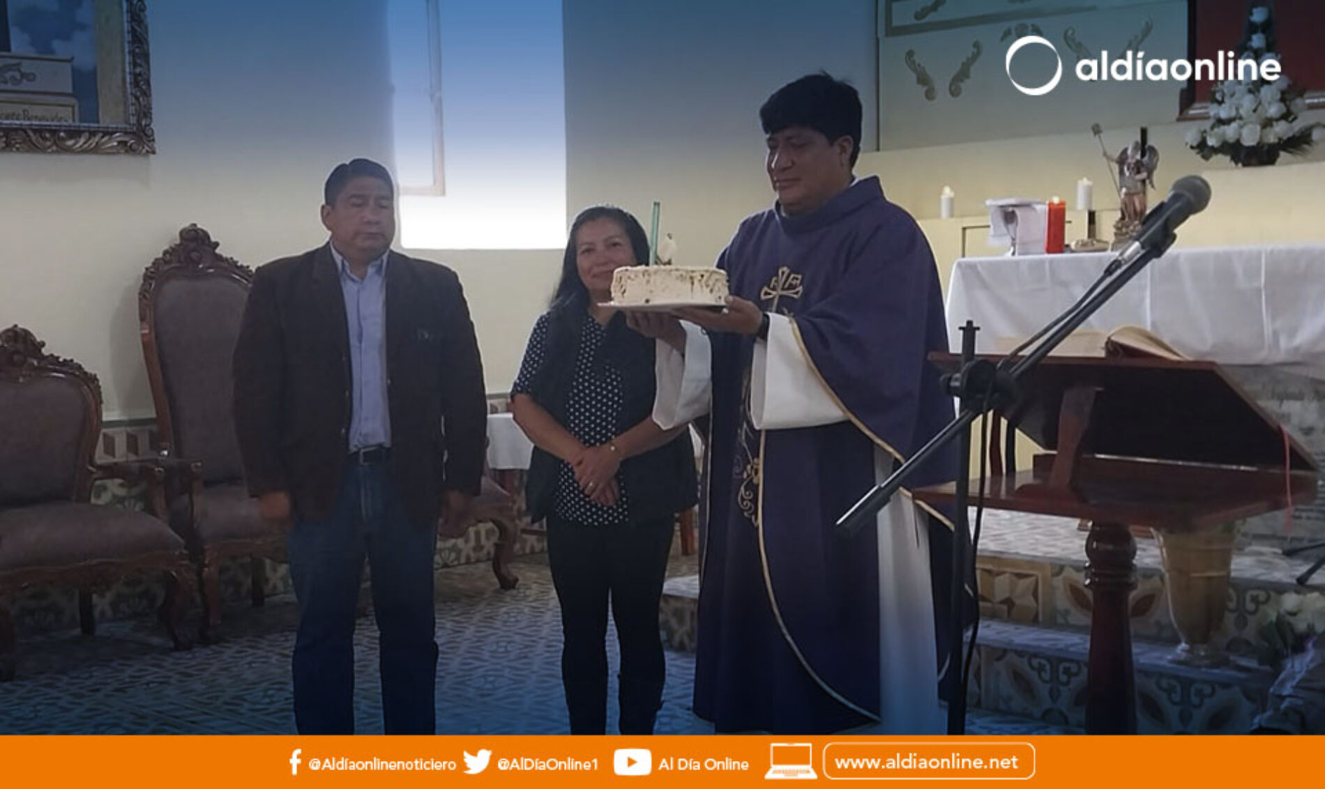 CASO DE EXSACERDOTE DE PANZALEO CUMPLIÓ CON TODOS PROCEDIMIENTOS PARA SER DIMITIDO. (VIDEO)