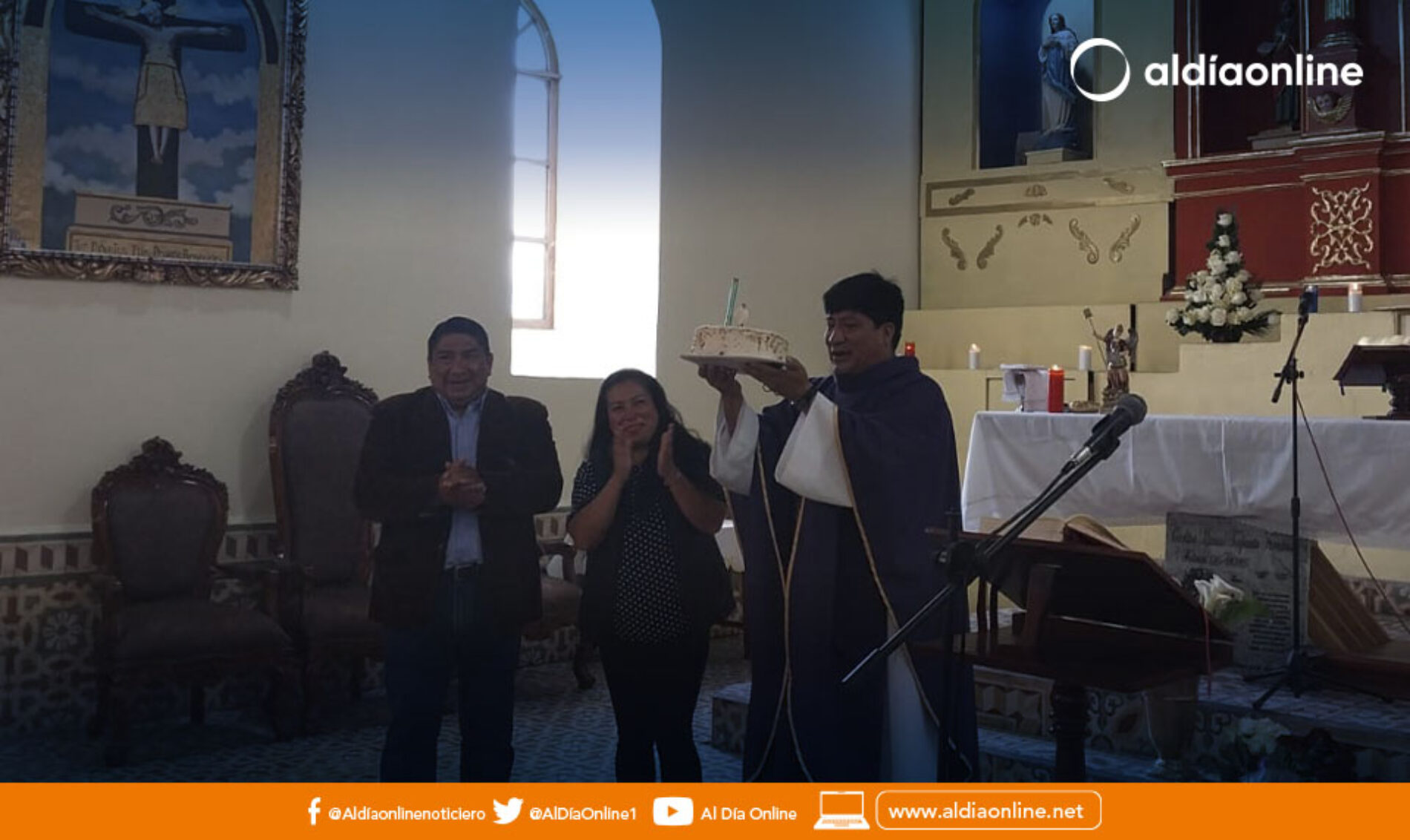 CASO DE EXSACERDOTE DE PANZALEO CUMPLIÓ CON TODOS PROCEDIMIENTOS PARA SER DIMITIDO. (VIDEO)