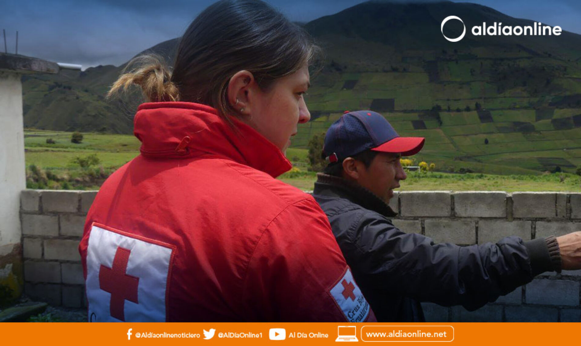 CRUZ ROJA ECUATORIANA  DE COTOPAXI FIRMÓ CONVENIO CON LA EMPRESA PRIVADA NEGRETE FARMS Y LA COMUNIDAD DE YANAHURCO DE JUIGUA