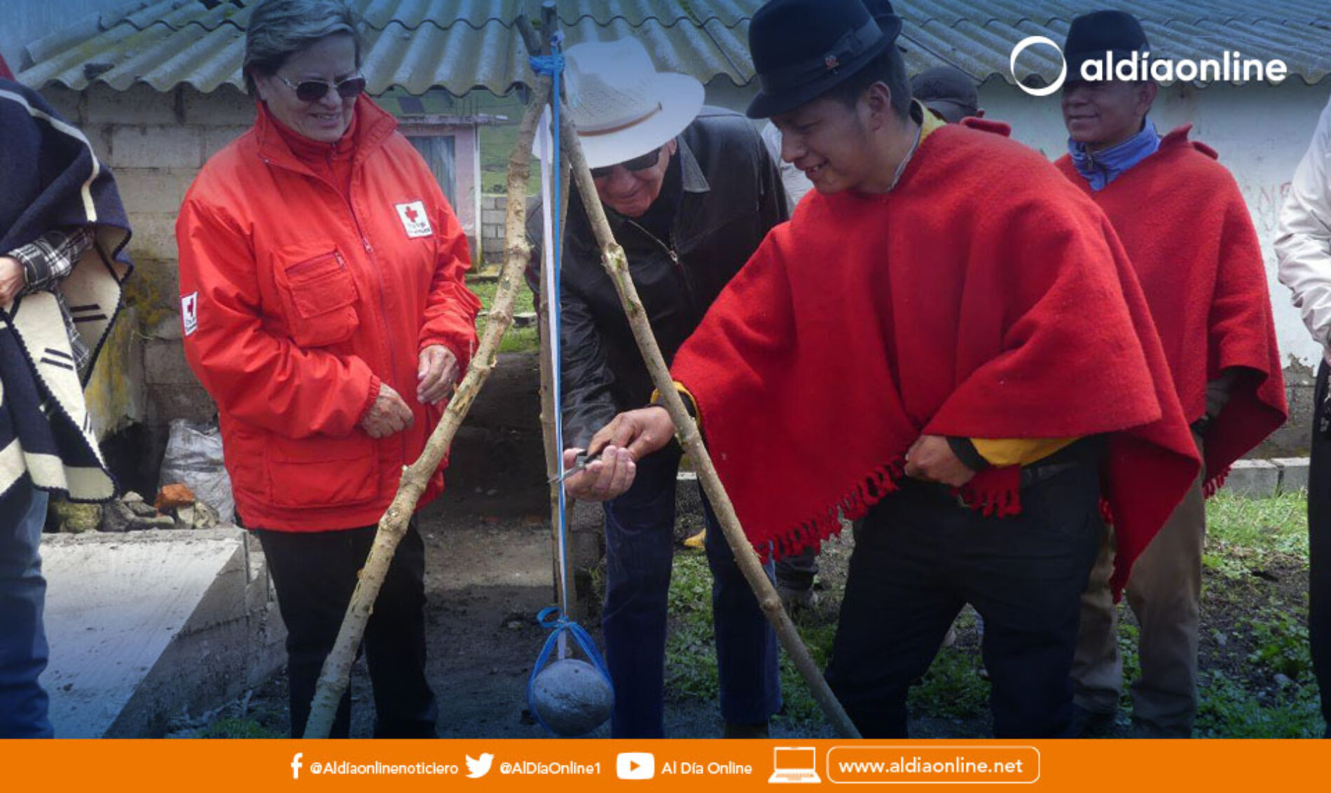 CRUZ ROJA ECUATORIANA  DE COTOPAXI FIRMÓ CONVENIO CON LA EMPRESA PRIVADA NEGRETE FARMS Y LA COMUNIDAD DE YANAHURCO DE JUIGUA