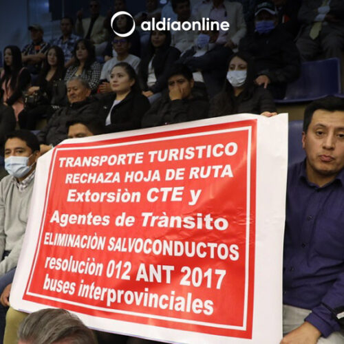 PEDIDO DEL TRANSPORTE  TURÍSTICO TIENE ACOGIDA POR LA ASAMBLEA NACIONAL Y SE INVESTIGARÁ A LA ANT
