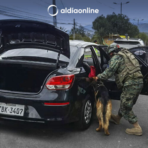 ALA DE TRANSPORTES NRO. 11  REALIZAN CONTROL DE ARMAS, MUNICIONES Y EXPLOSIVOS EN CANTONES DE COTOPAXI