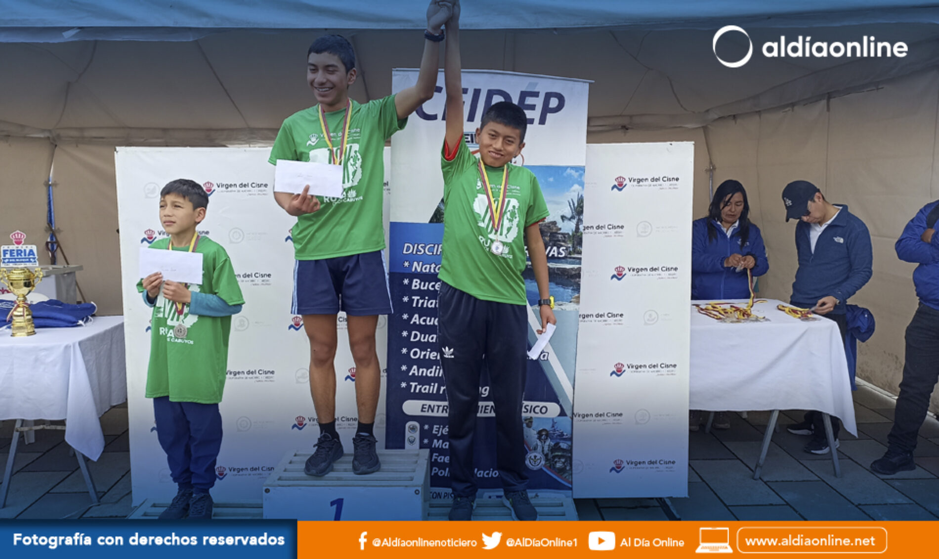 COAC VIRGEN DEL CISNE REALIZÓ LA COMPETENCIA ATLÉTICA “RUTA DE LOS CABUYOS”