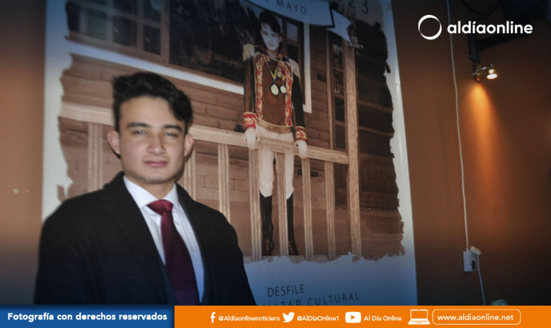 DANNY CAICEDO REPRESENTARÁ AL MARISCAL Y SU PASO POR LA CALLE DOS DE MAYO (VIDEO)