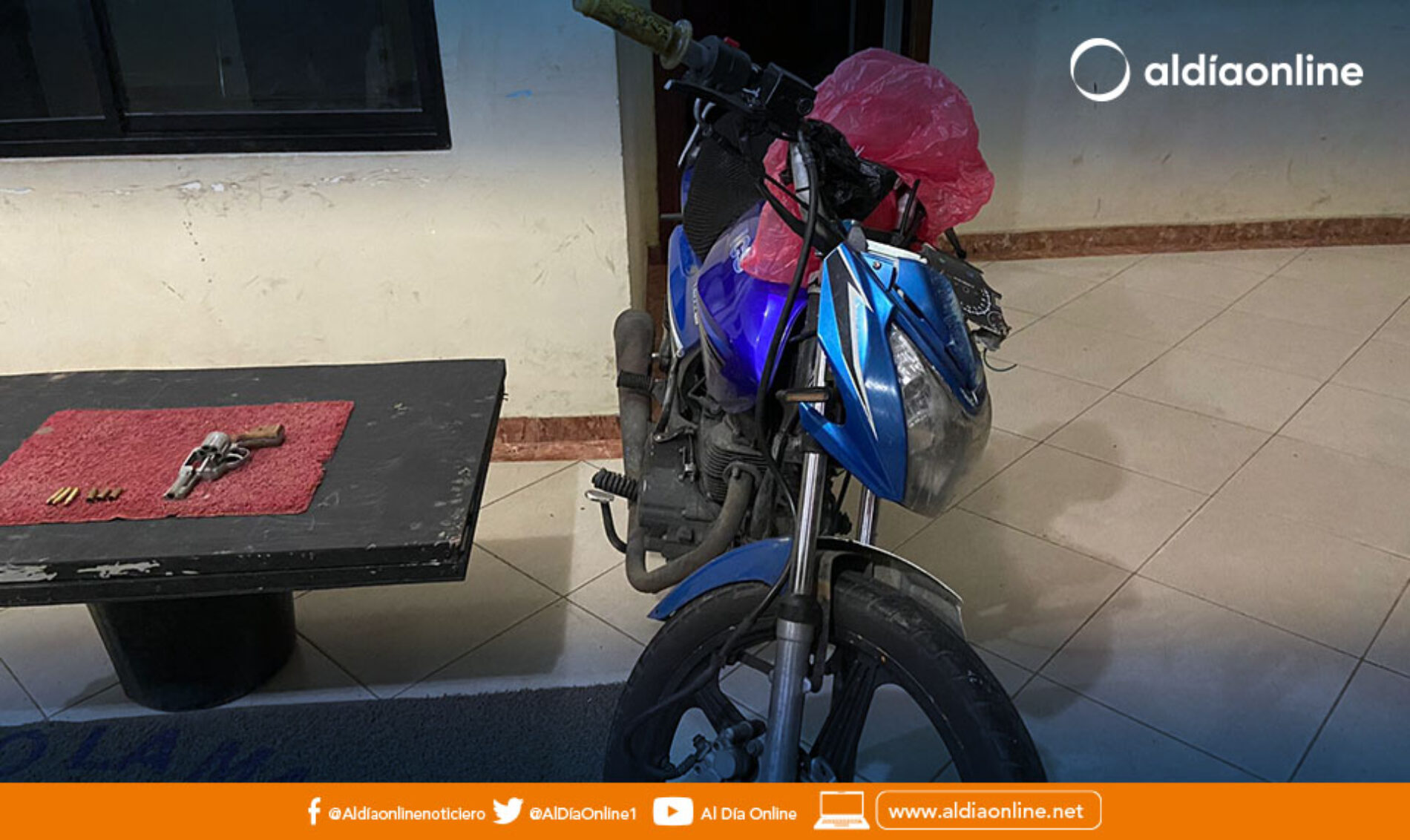 POLICIA NACIONAL APREHENDIÓ A CIUDADANO ECUATORIANO POR TENENCIA Y PORTE DE ARMAS