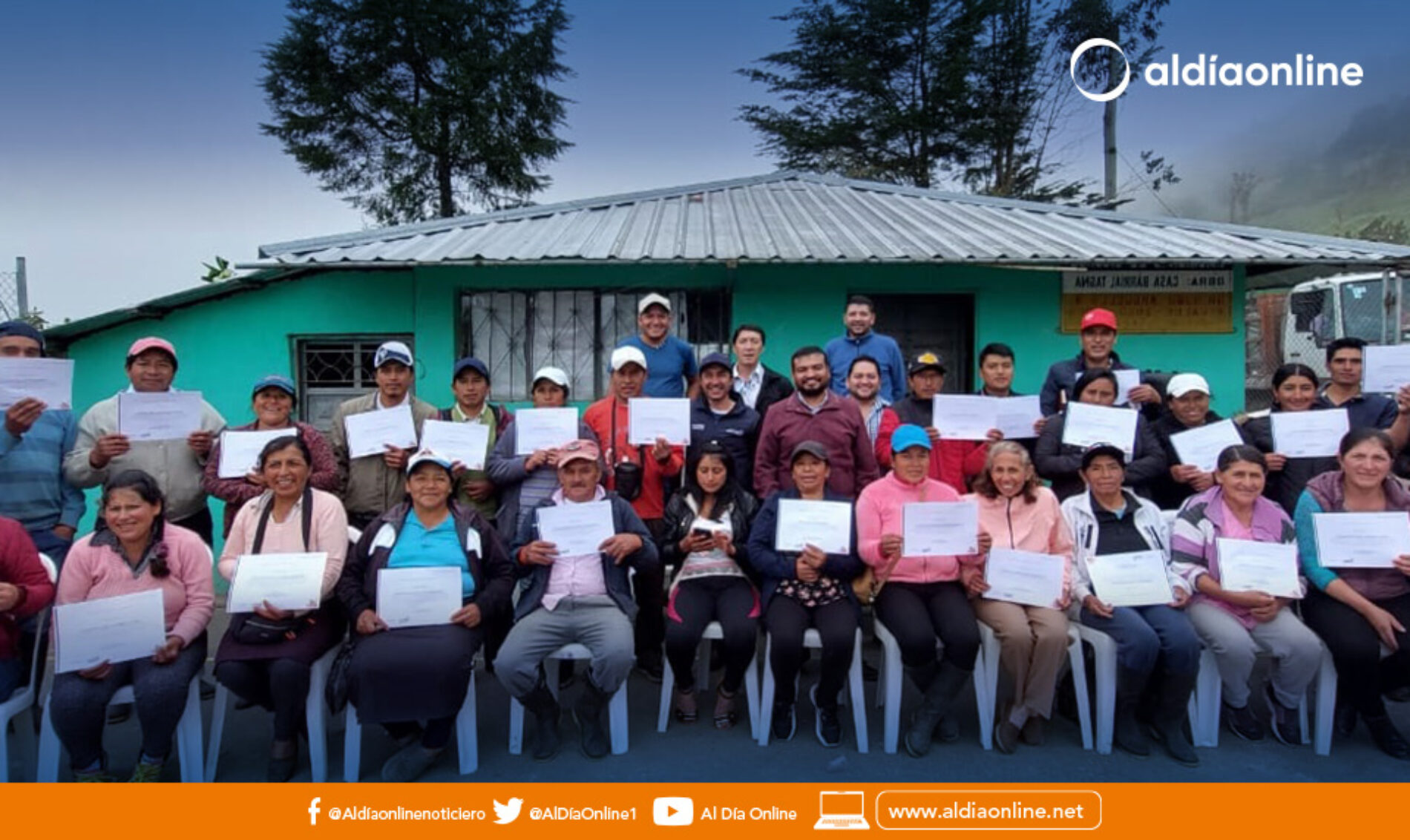 CERCA DE 50 PRODUCTORES DE COTOPAXI SE GRADÚAN EN LAS COMUNIDADES DE APRENDIZAJE DEL MAG